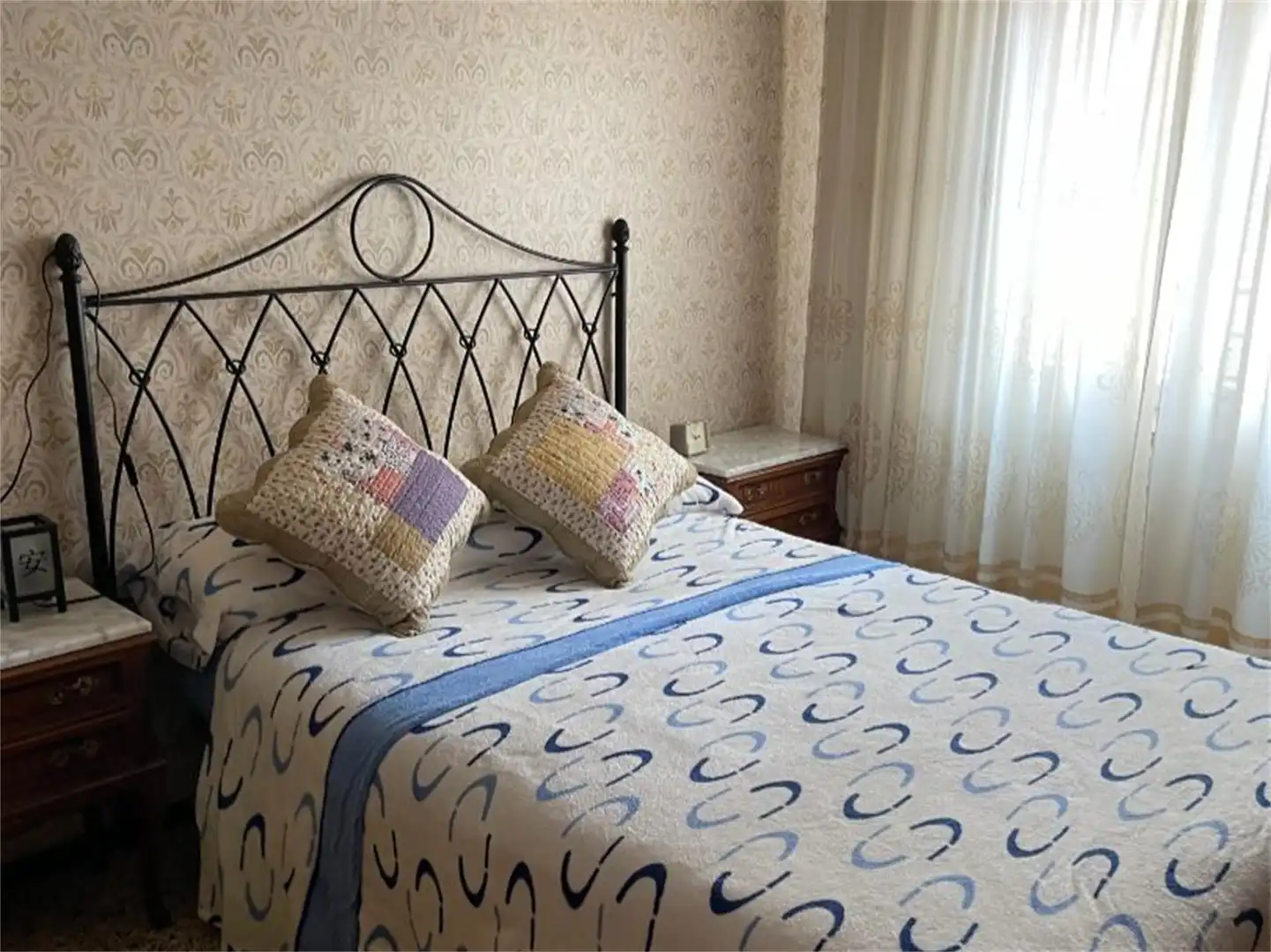 Bedroom of Flat for rent in Elche / Elx  with Air Conditioner, Terrace and Furnished