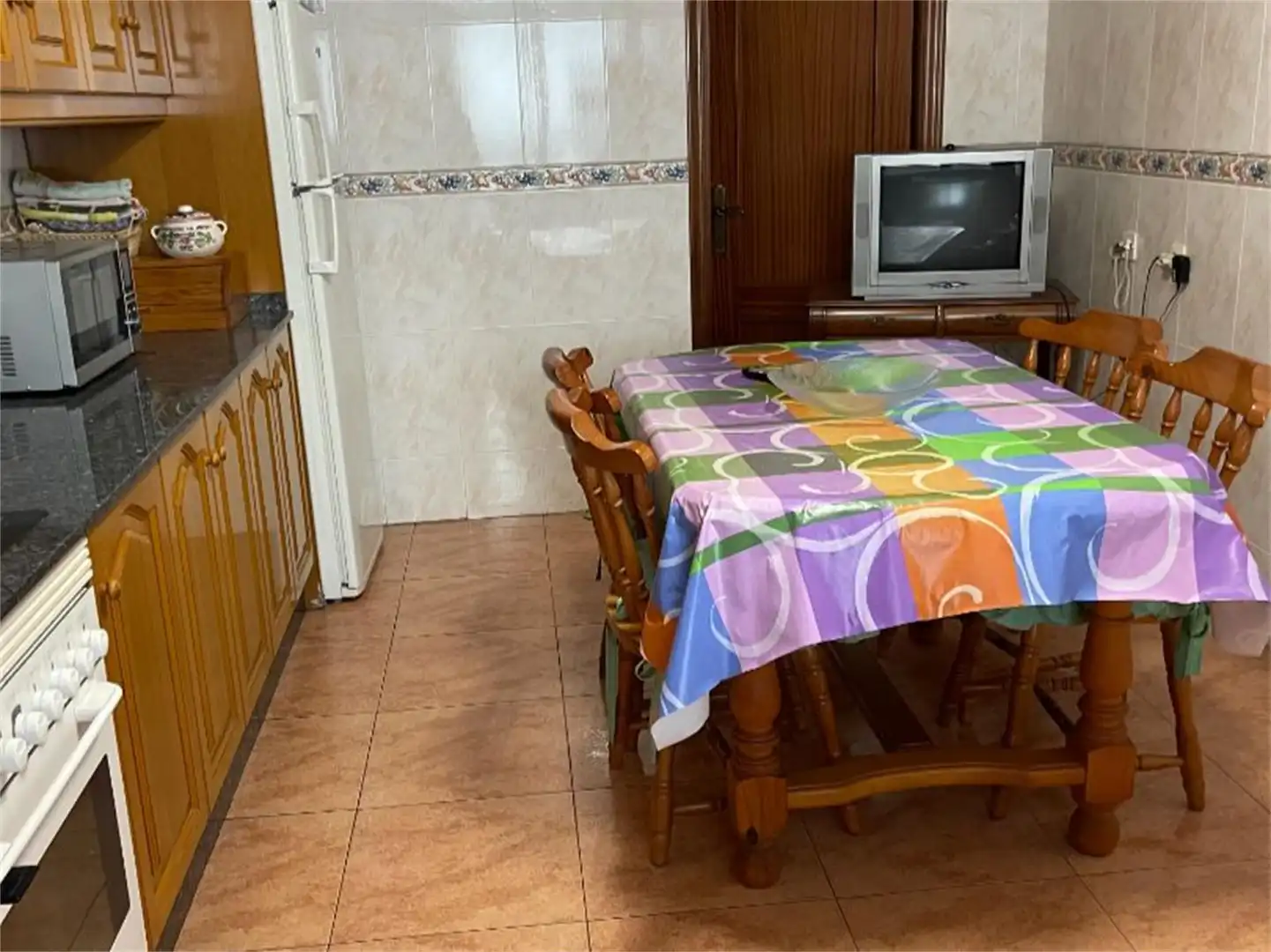 Dining room of Flat for rent in Elche / Elx  with Air Conditioner, Terrace and Furnished