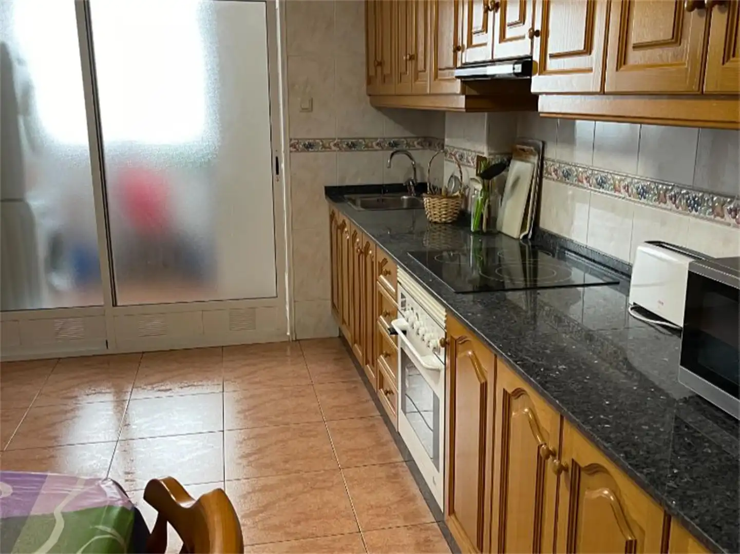 Kitchen of Flat for rent in Elche / Elx  with Air Conditioner, Terrace and Furnished