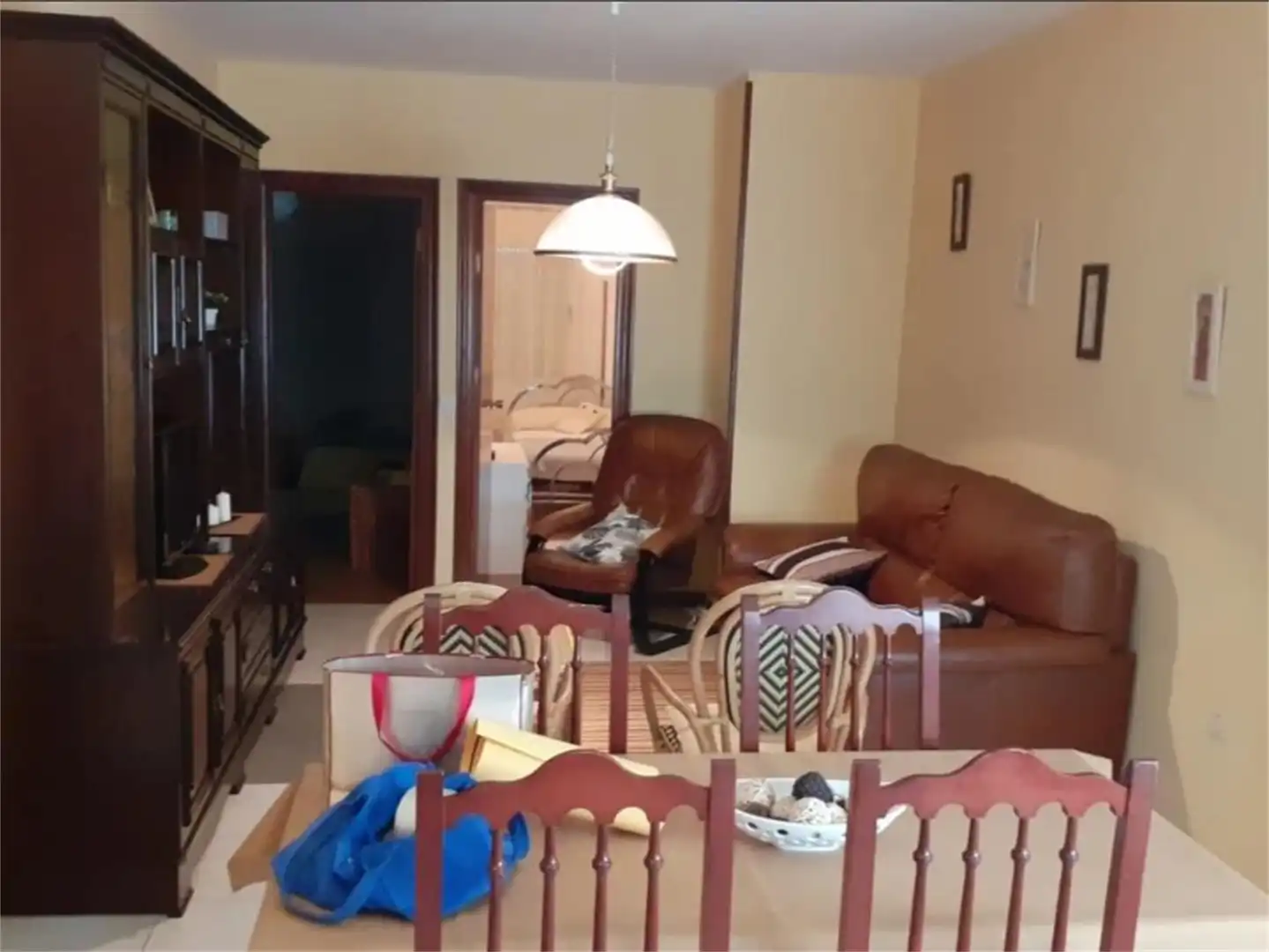 Apartament en venda a Calle del Río, Fuentelapeña Sala d'estar de Apartament en venda en Fuentelapeña amb Moblat
