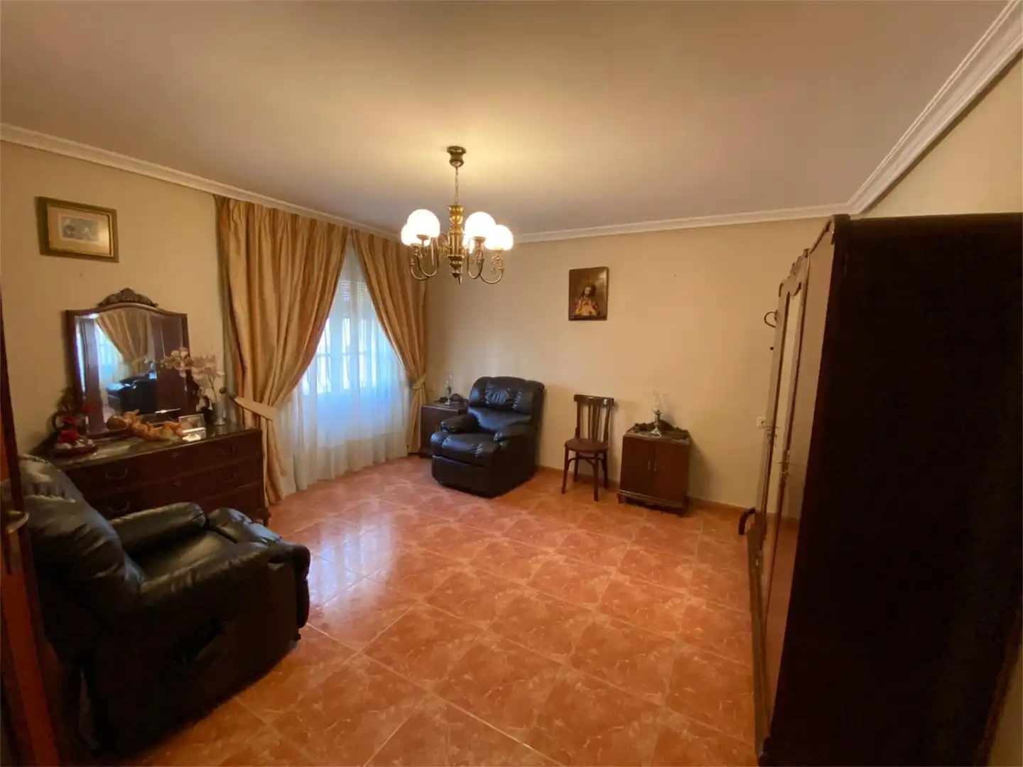 Sala de estar de Casa o chalet en venta en Torredelcampo con Terraza y Balcón
