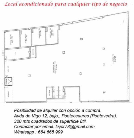 Local comercial en Alquiler en Rúa Castro, 4 en Pontecesures