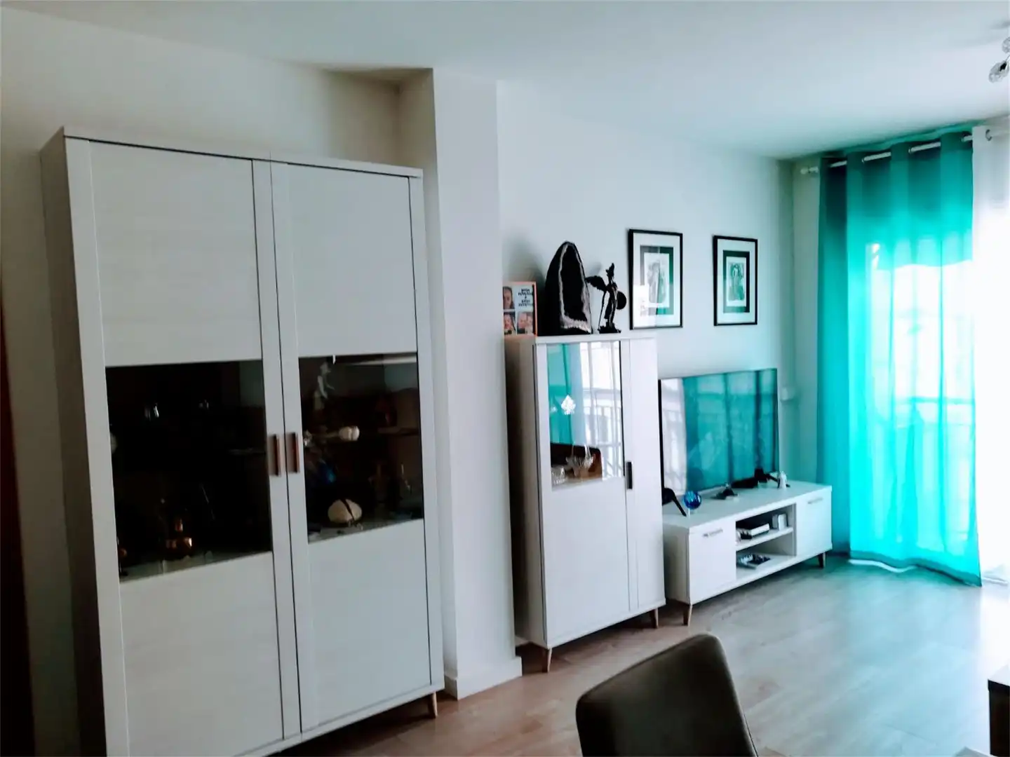 Piso en venta en Carrer D'en Cubias, Tueda Sala de estar de Piso en venta en Sant Feliu de Guíxols con Aire acondicionado y Balcón