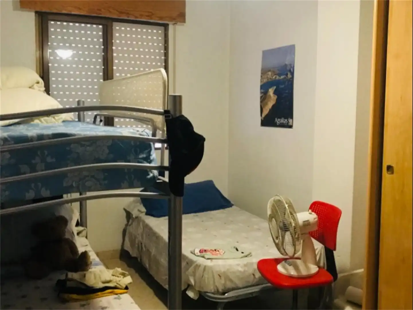 Bedroom of Flat for rent in Águilas  with Air Conditioner, Furnished and Balcony