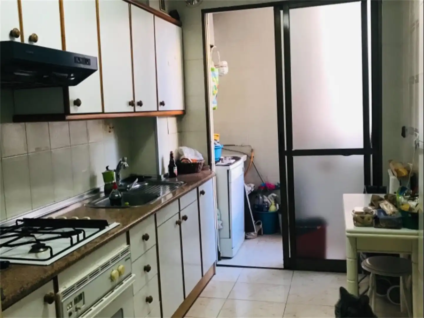 Kitchen of Flat for rent in Águilas  with Air Conditioner, Furnished and Balcony