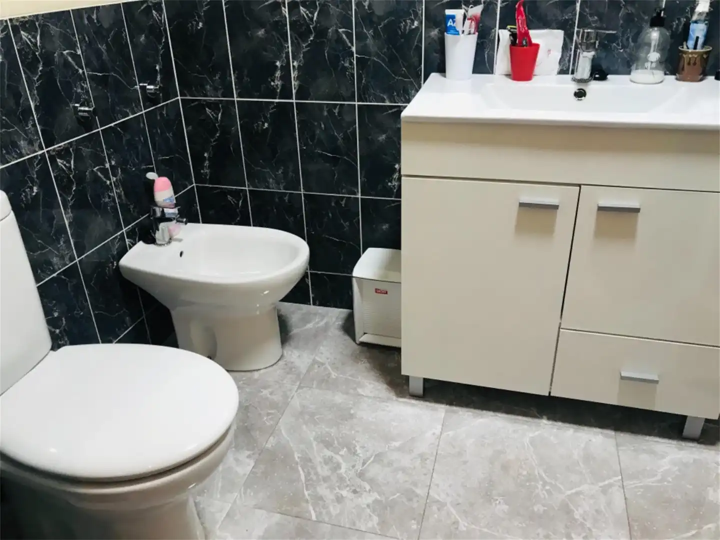 Bathroom of Flat for rent in Águilas  with Air Conditioner, Furnished and Balcony