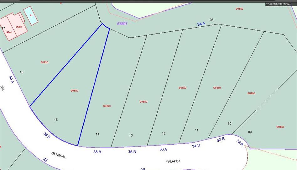 Photo 1 of Constructible Land for sale in Calle General Palafox, Cumbres de Calicanto, Valencia