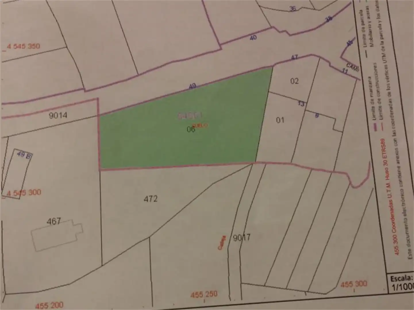 Constructible Land for sale in Avenida Madrid, 49, Montejo de la Sierra Constructible Land for sale in Montejo de la Sierra
