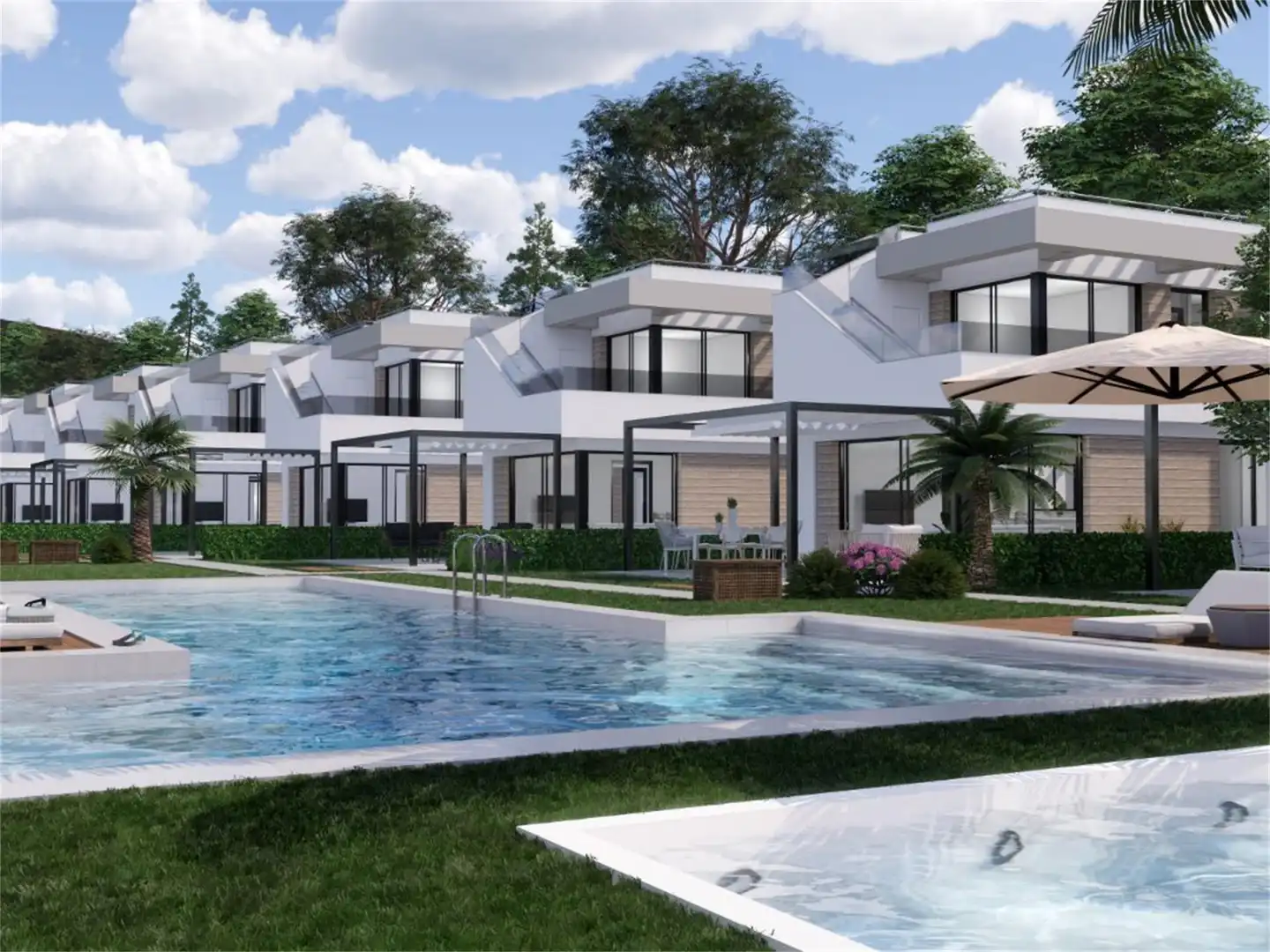 Casa o chalet en venta en El Pinar de Campoverde Piscina de Casa o chalet en venta en Pilar de la Horadada con Aire acondicionado, Calefacción y Jardín privado