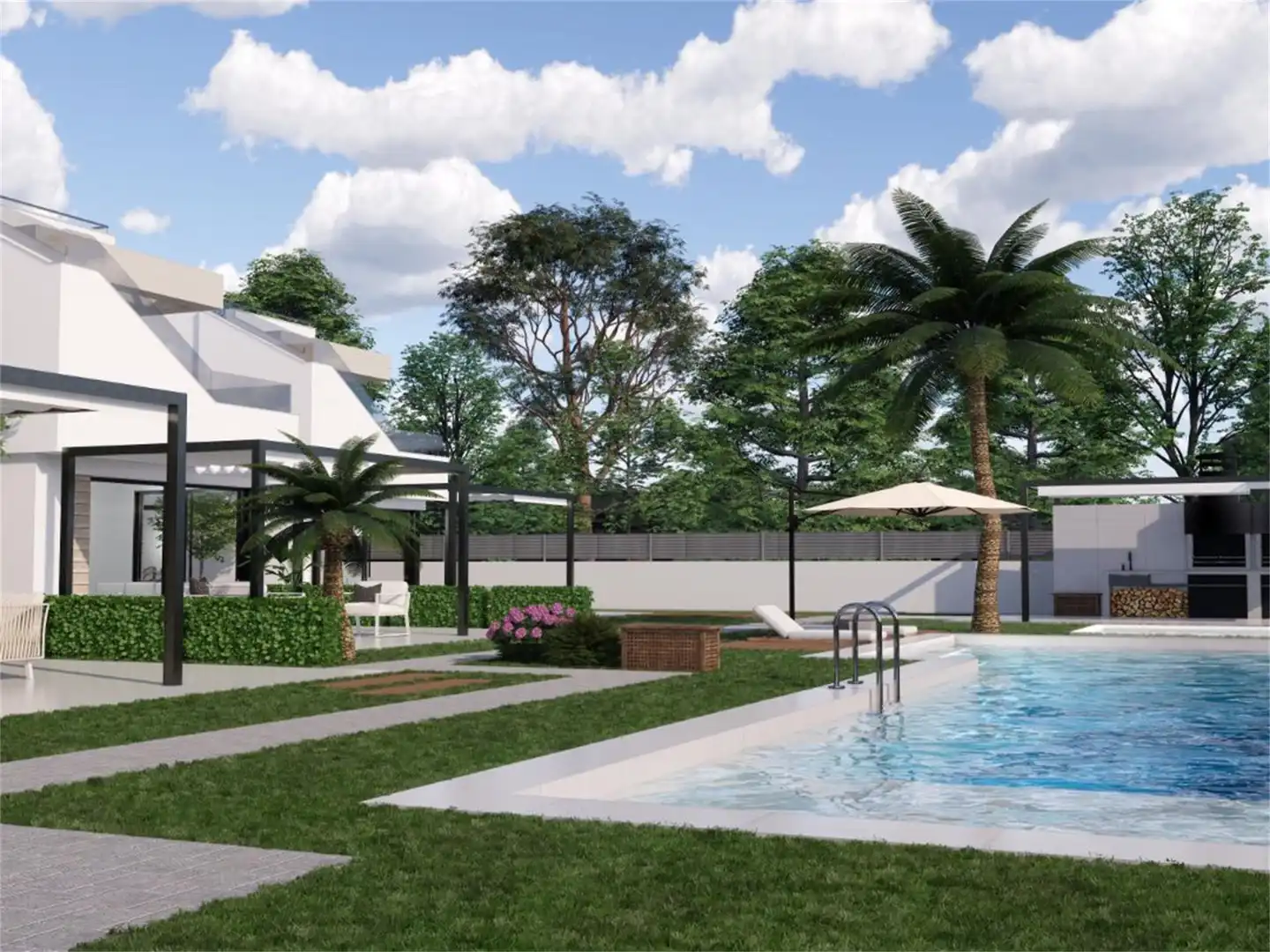 Casa o chalet en venta en El Pinar de Campoverde Piscina de Casa o chalet en venta en Pilar de la Horadada con Aire acondicionado, Calefacción y Jardín privado