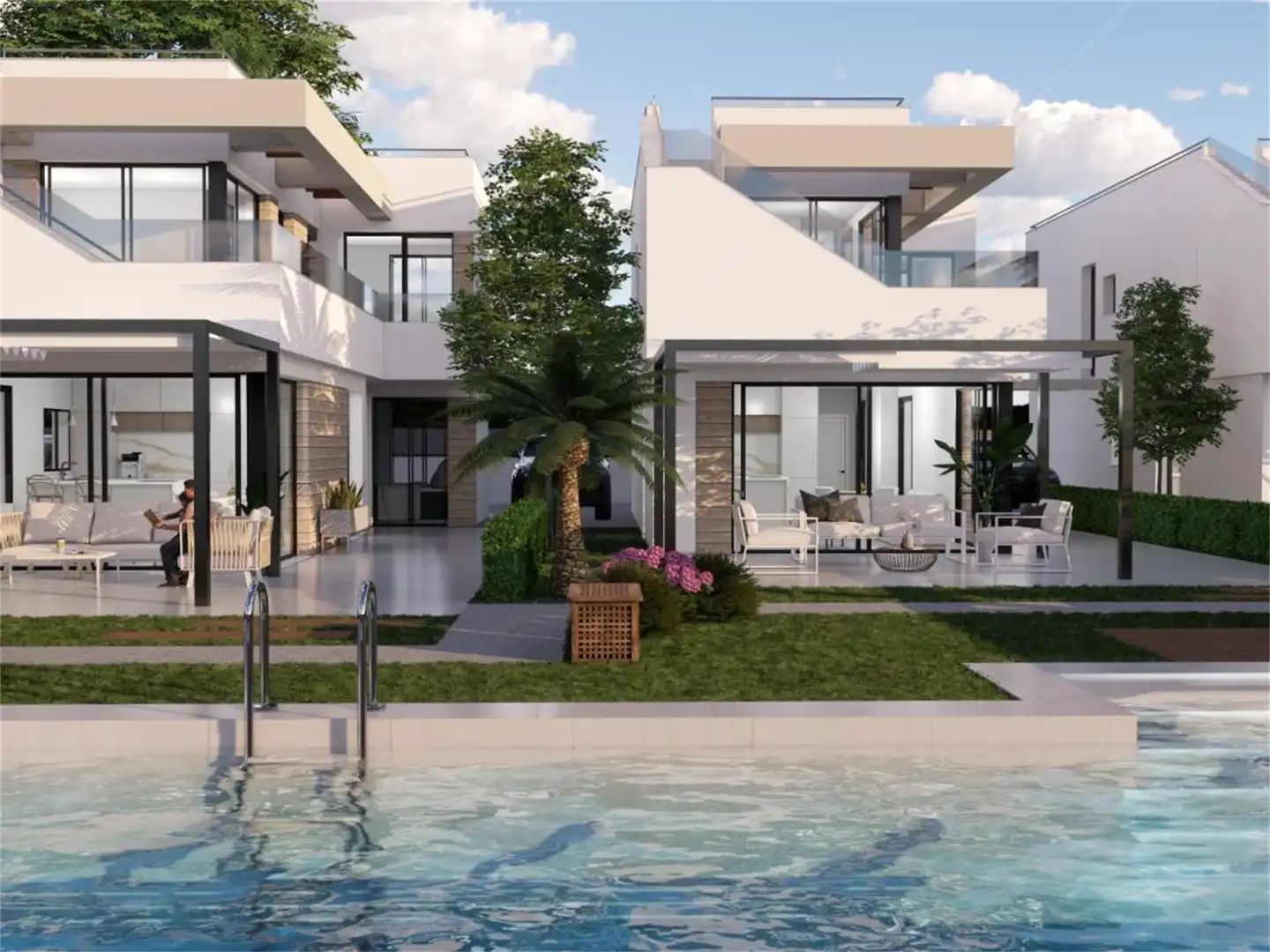 Casa o chalet en venta en El Pinar de Campoverde Piscina de Casa o chalet en venta en Pilar de la Horadada con Aire acondicionado, Calefacción y Jardín privado
