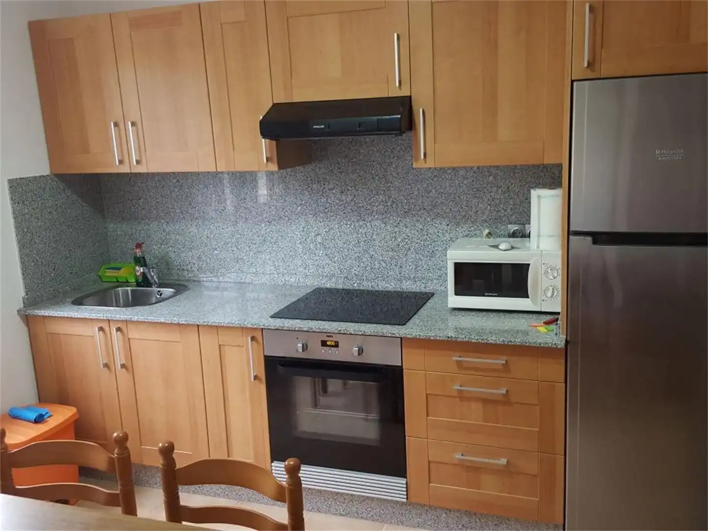 Wohnung zum Verkauf in Finlle, Moeche Küche von Wohnung zum Verkauf in Moeche mit Heizung, Privatgarten und Abstellraum