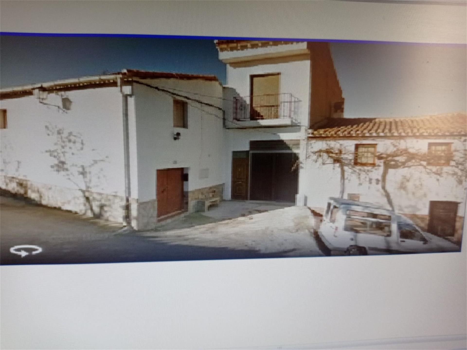 Vista exterior de Casa adosada en venda en Huéneja amb Terrassa i Balcó
