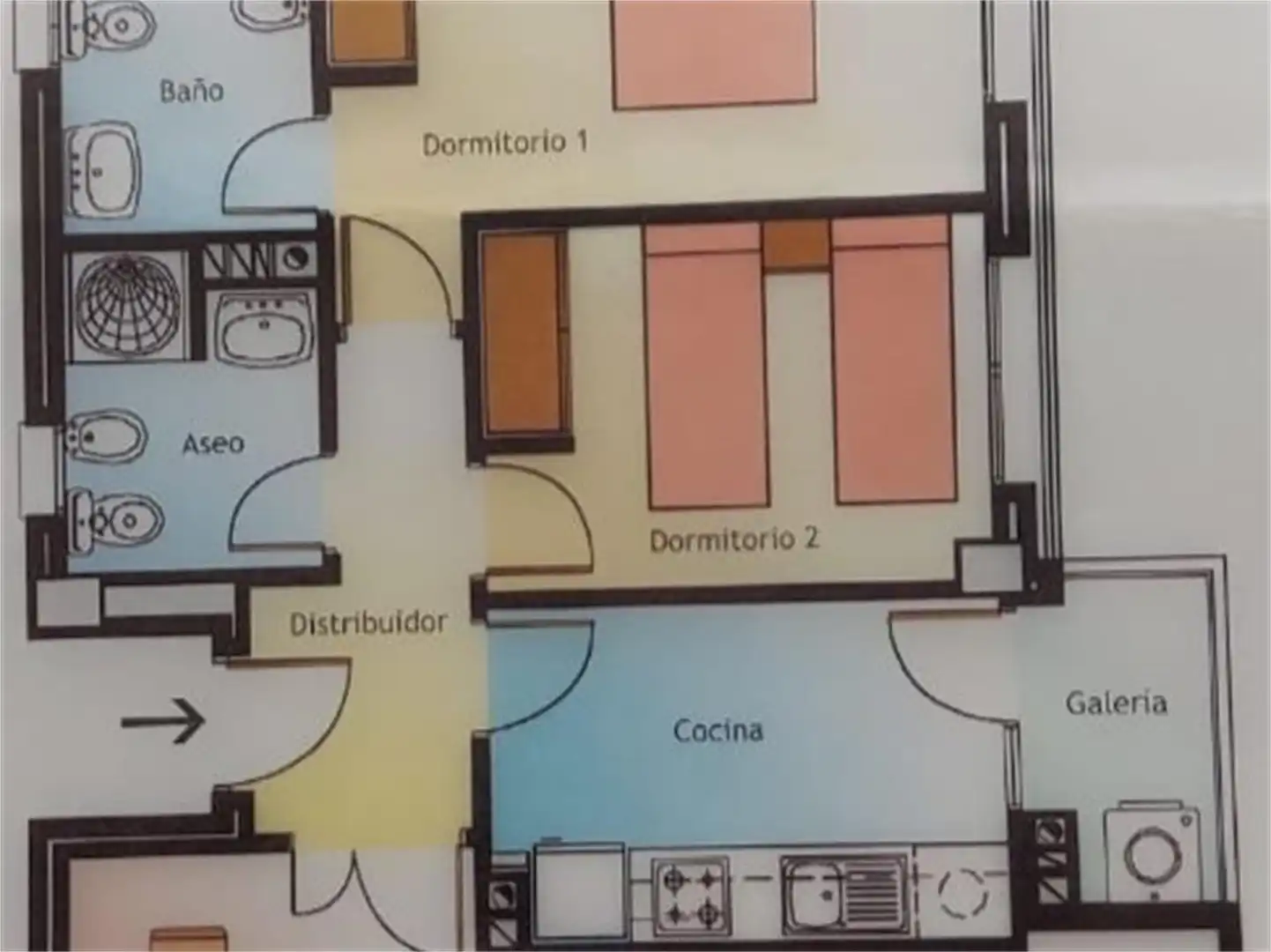 Flat for sale in N-332a, 46, Plans - Gasparot Flat for sale in Villajoyosa / La Vila Joiosa with Private garden, Terrace and Storage room