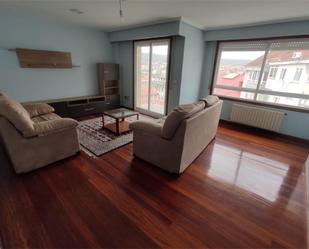 Living room of Flat for sale in Ourense Capital   with Heating, Parquet flooring and Storage room