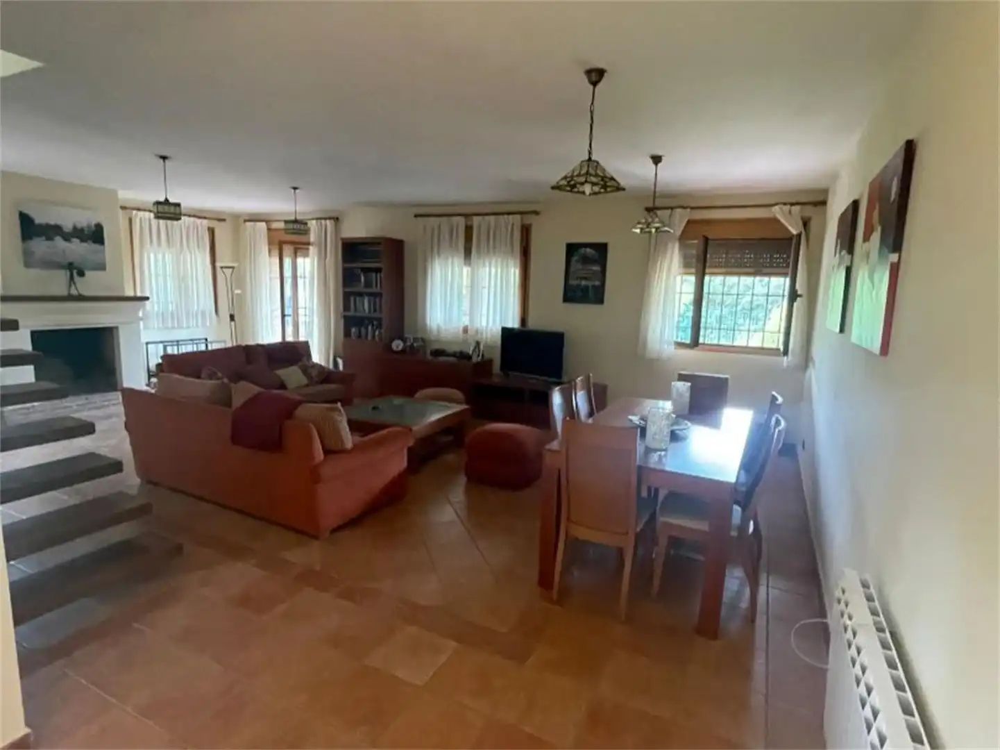 Houses for sale in Camino Colada, Candeleda Dining room of Houses for sale in Candeleda with Air Conditioner, Terrace and Swimming Pool