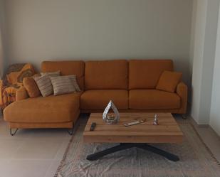 Sala d'estar de Pis de lloguer en Chipiona amb Aire condicionat, Calefacció i Jardí privat
