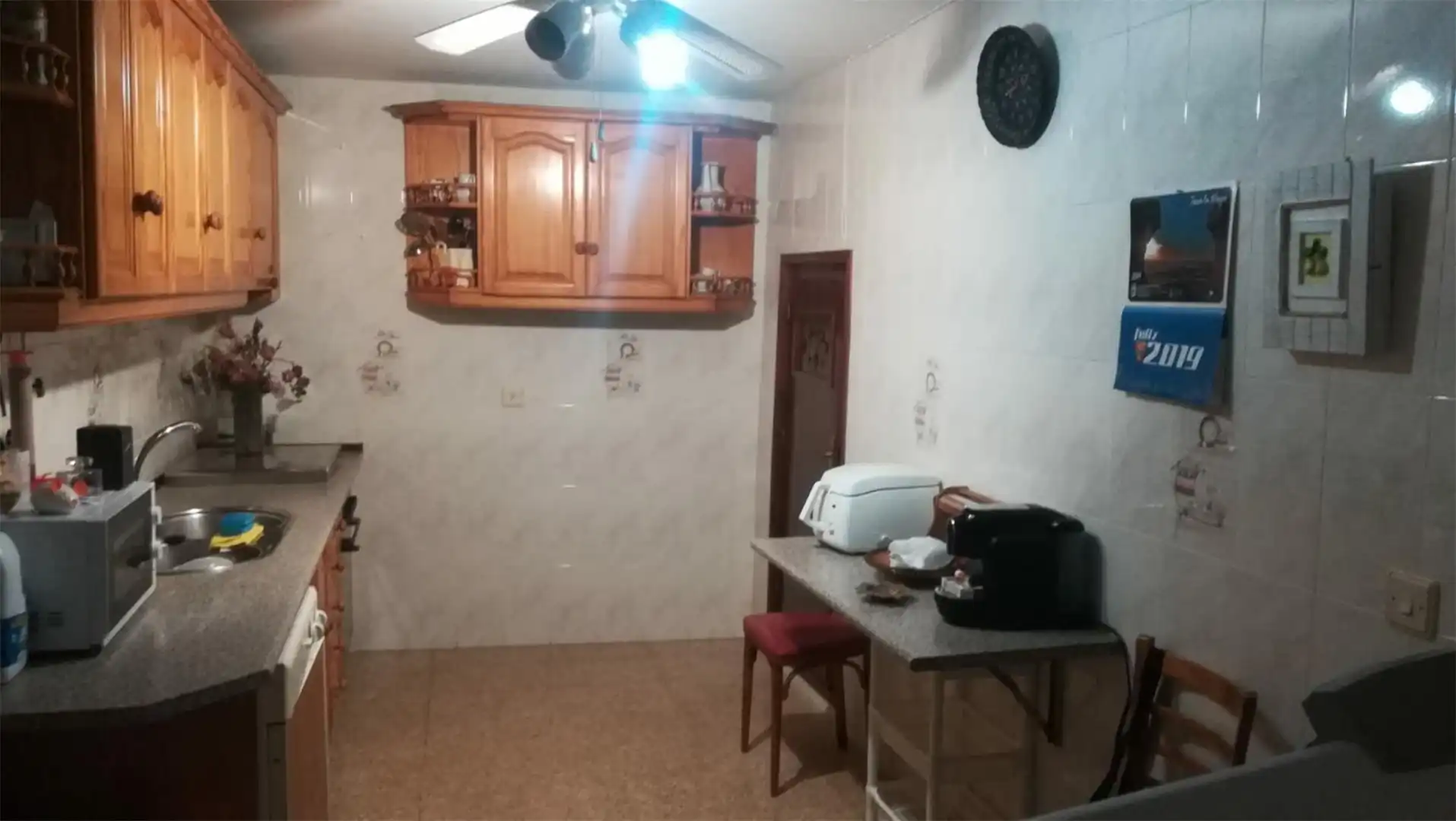 Cocina de Casa adosada en venta en Zarza la Mayor con Terraza, Trastero y Balcón