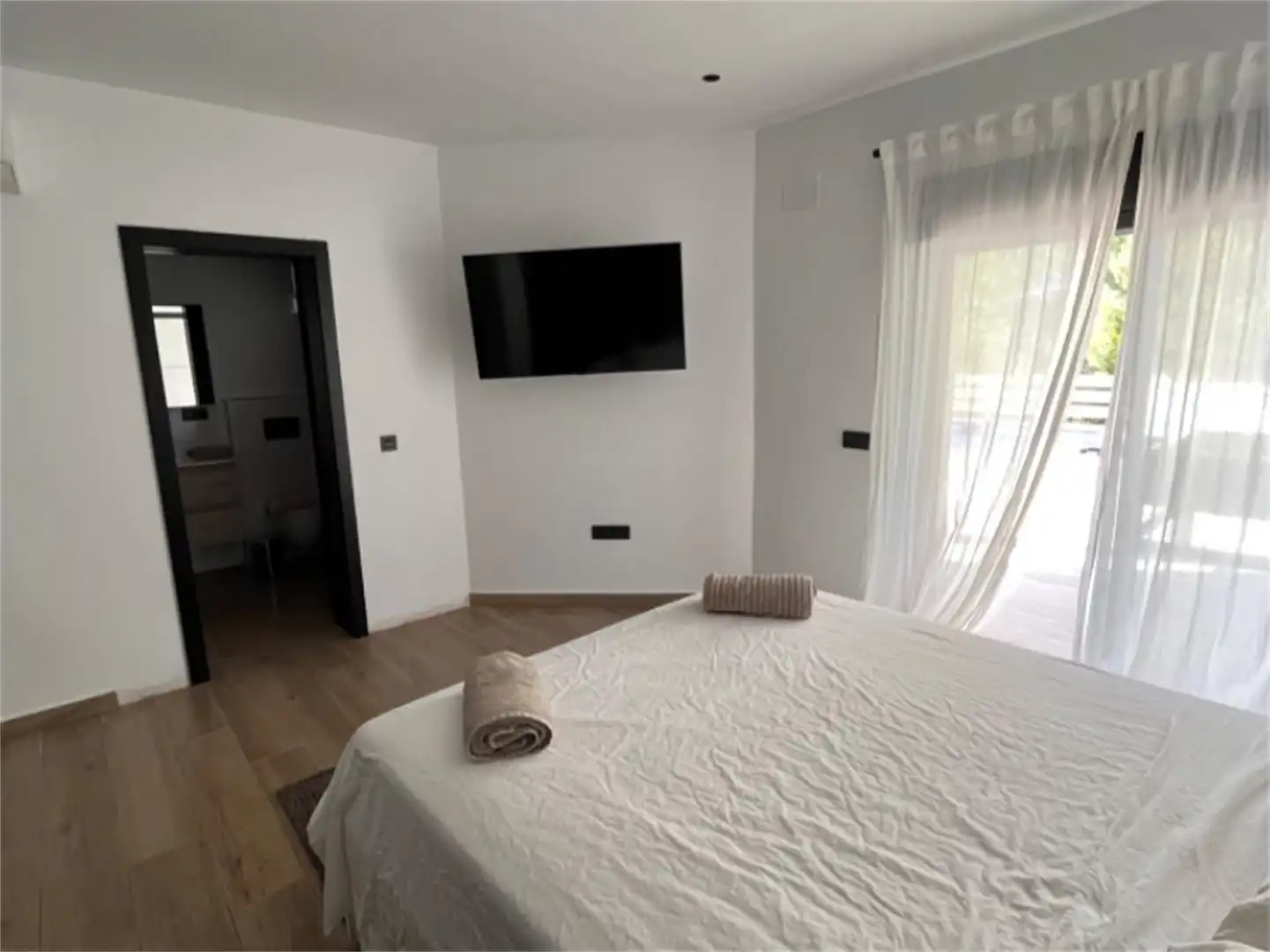 Bedroom of Houses for sale in Jávea / Xàbia  with Air Conditioner, Heating and Private garden