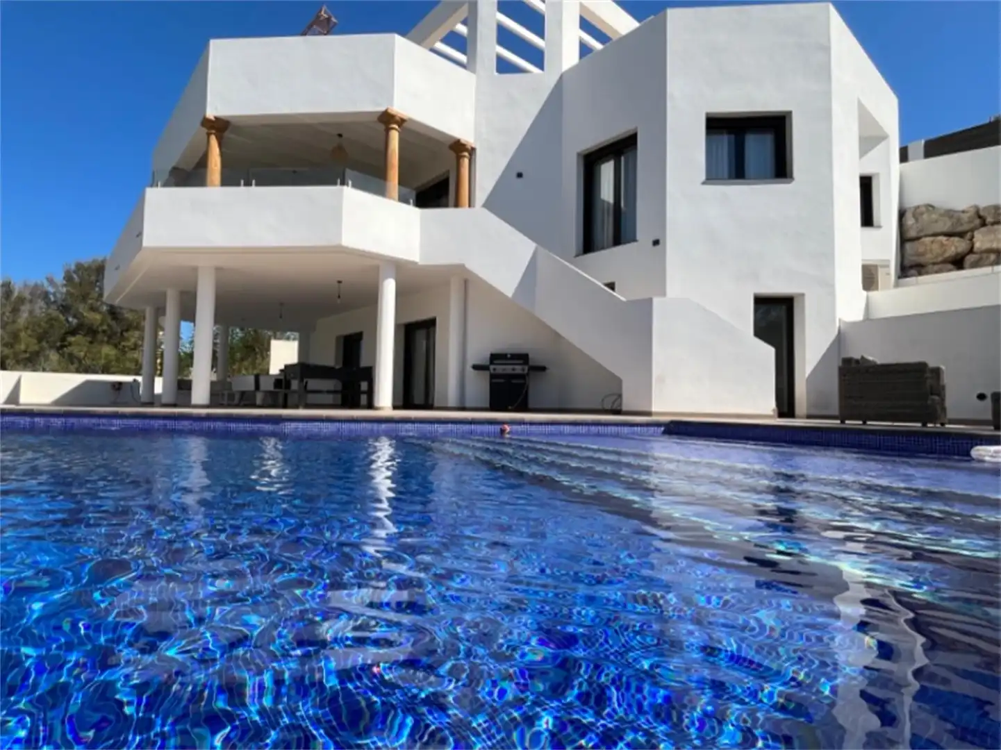 Swimming pool of Houses for sale in Jávea / Xàbia  with Air Conditioner, Heating and Private garden