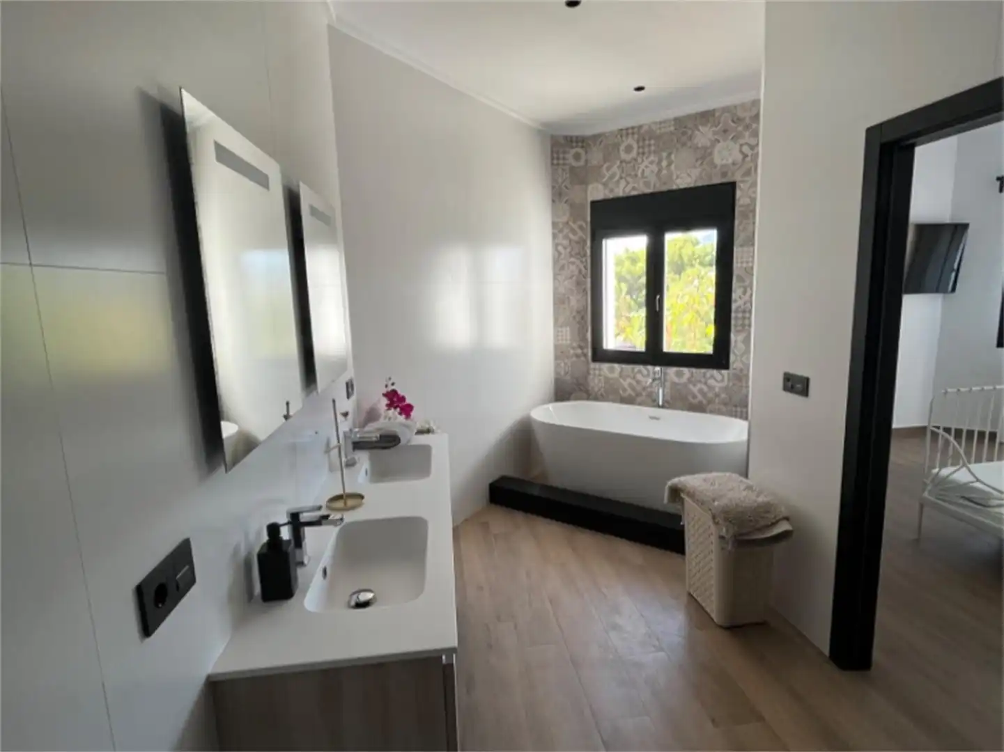 Bathroom of Houses for sale in Jávea / Xàbia  with Air Conditioner, Heating and Private garden
