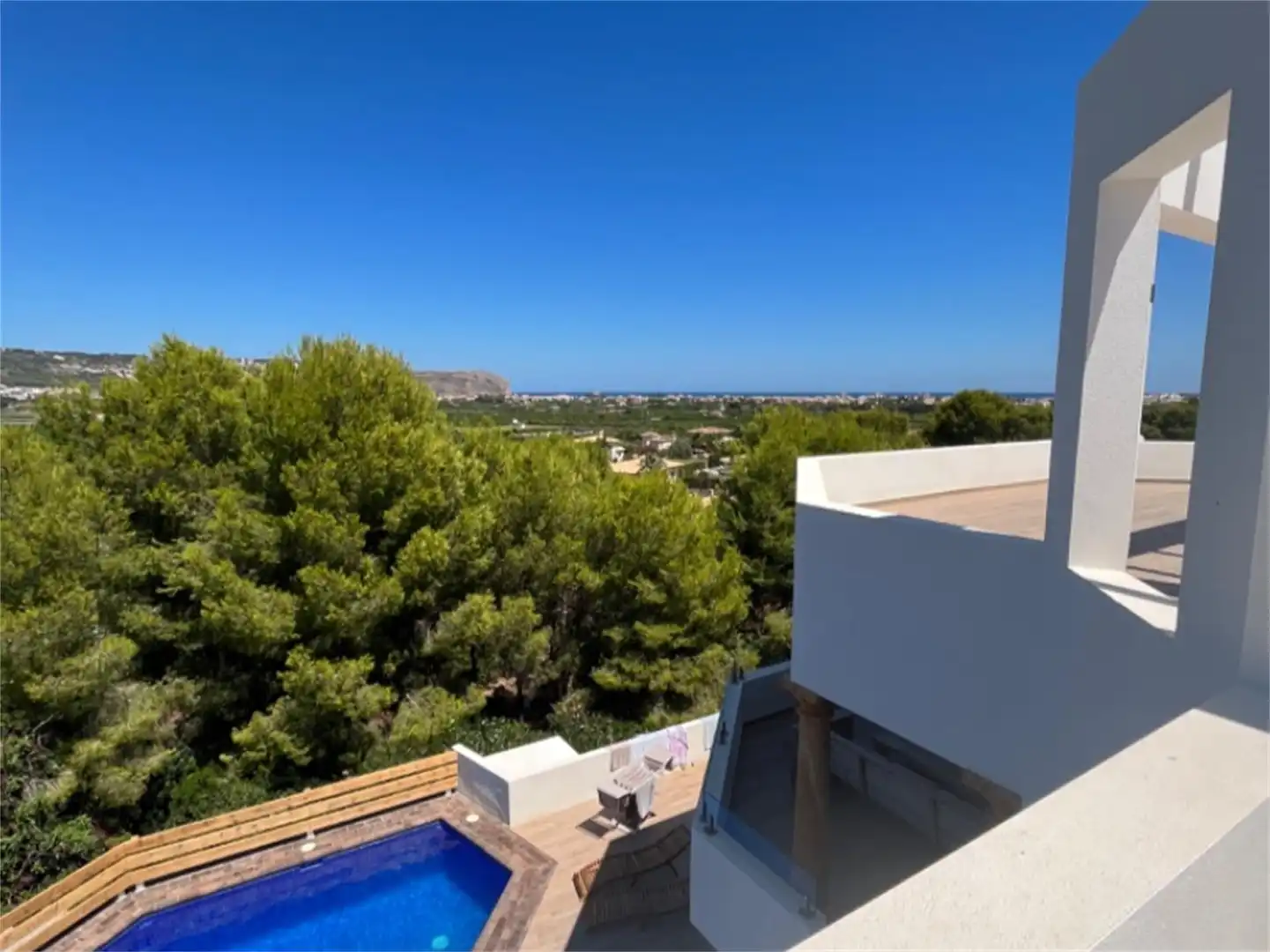 Exterior view of Houses for sale in Jávea / Xàbia  with Air Conditioner, Heating and Private garden
