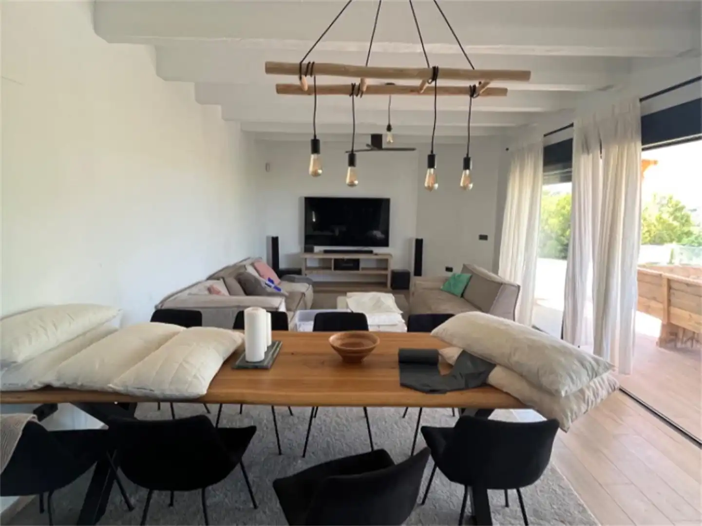 Living room of Houses for sale in Jávea / Xàbia  with Air Conditioner, Heating and Private garden