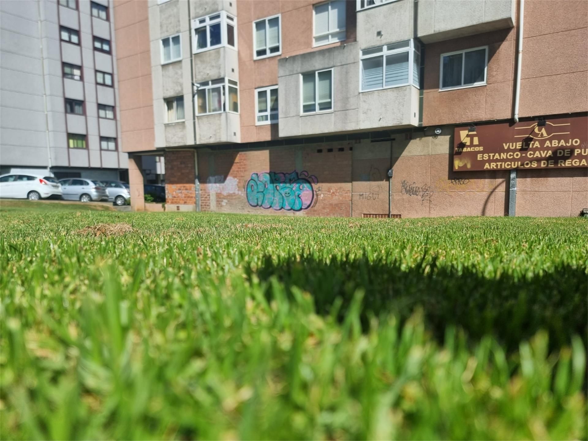 Vista exterior de Pis en venda en Culleredo amb Traster