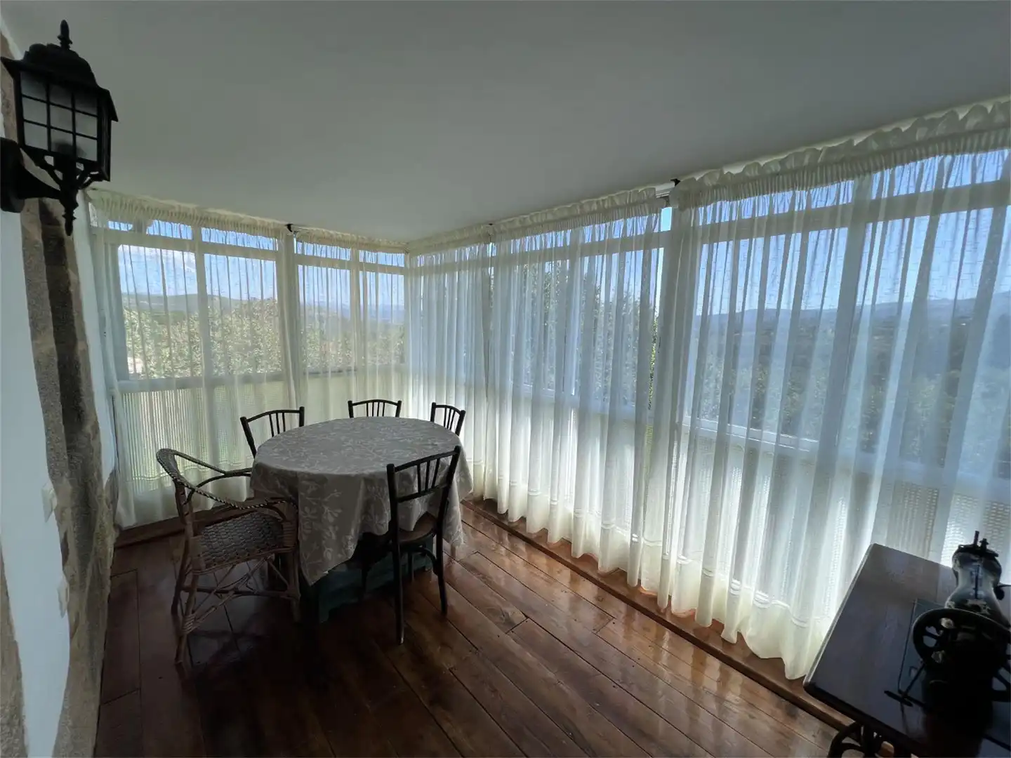 Comedor de Piso en venta en A Pobra de Trives  con Jardín privado, Parquet y Terraza