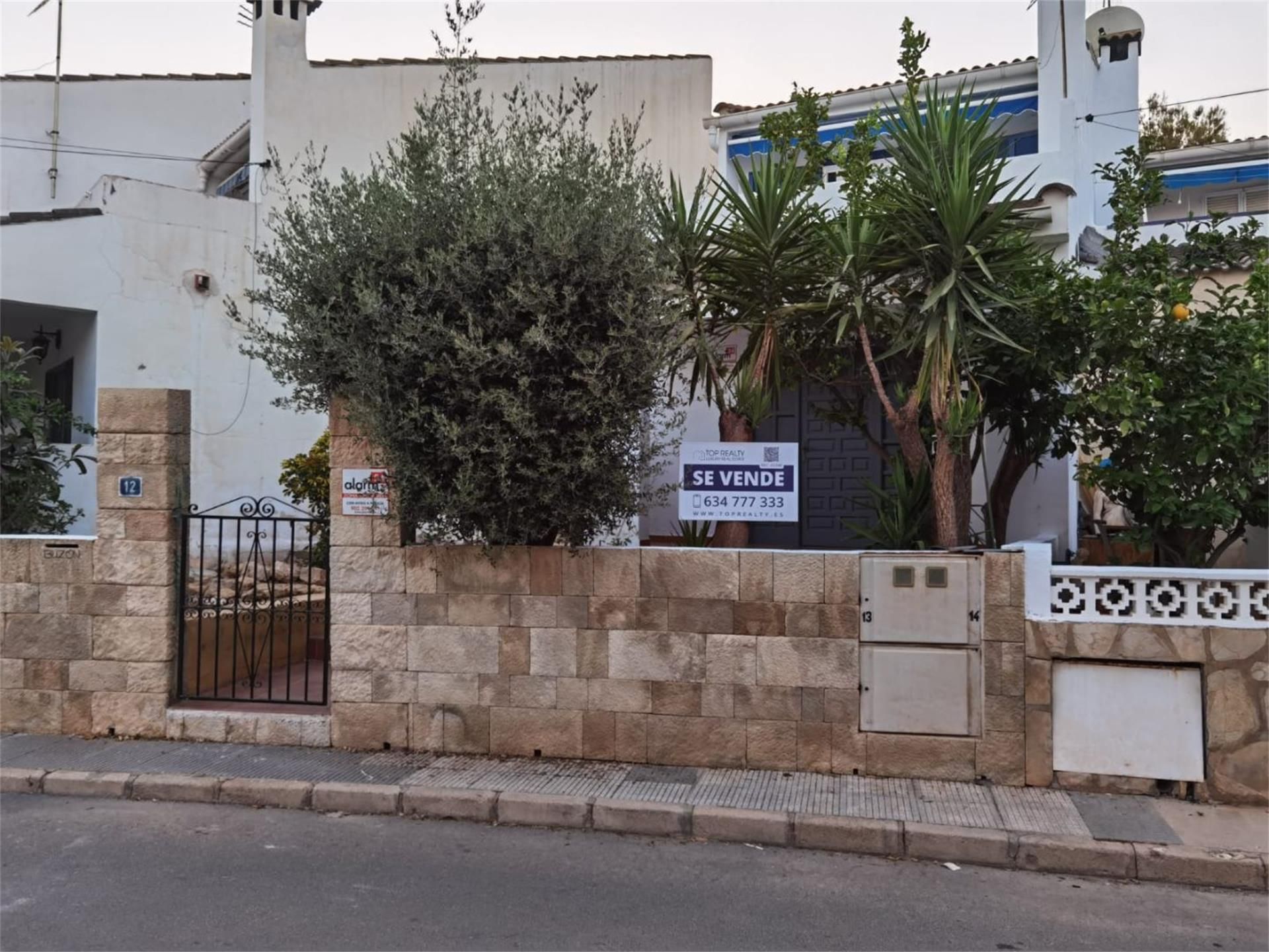 Exterior view of Flat for sale in La Nucia  with Air Conditioner, Heating and Private garden