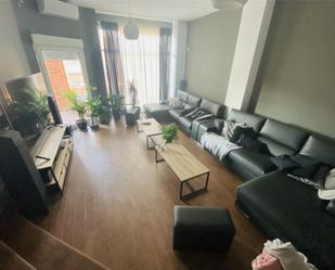 Living room of Single-family semi-detached for sale in Torres de la Alameda  with Air Conditioner, Terrace and Swimming Pool