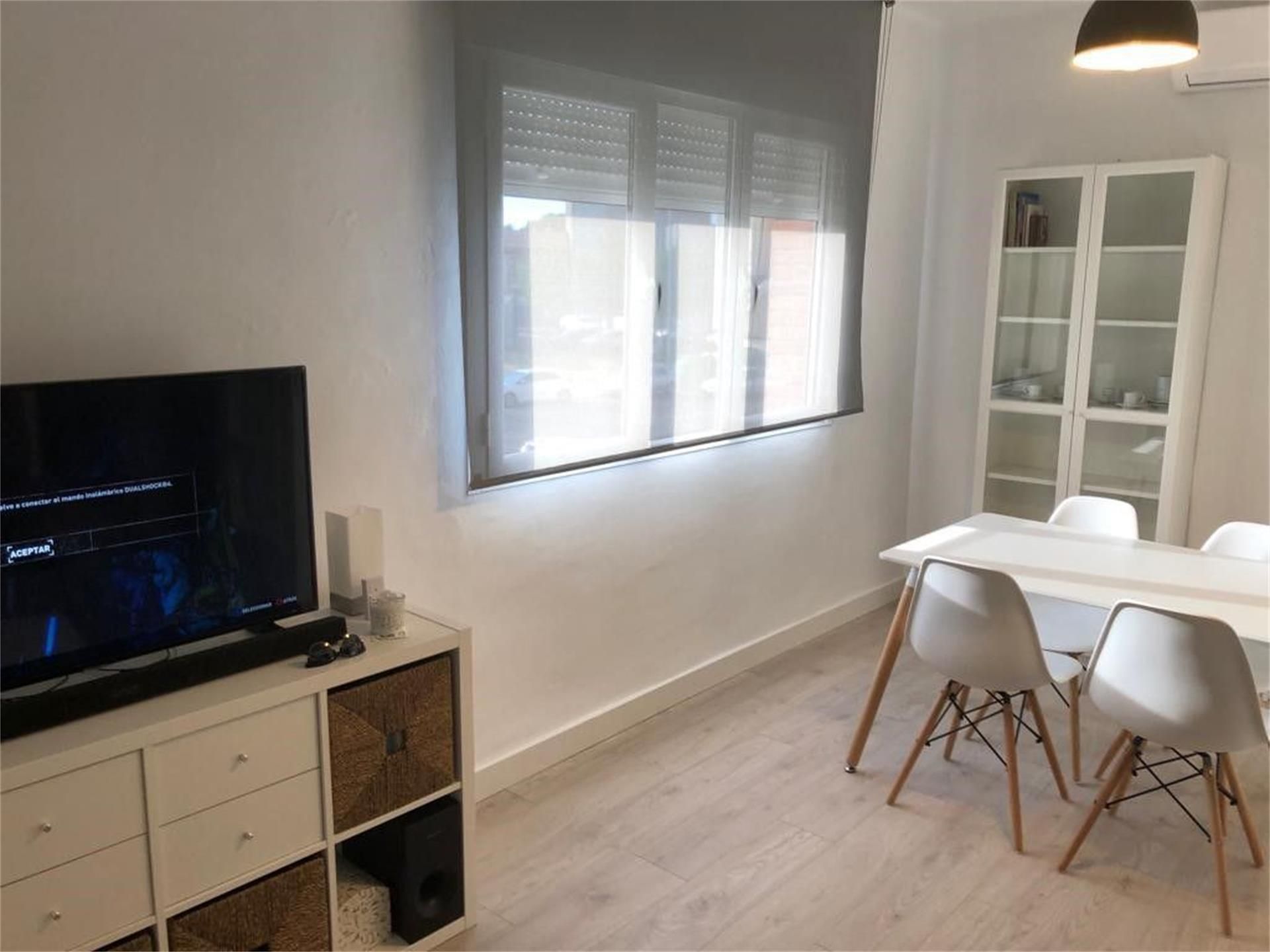 Sala d'estar de Pis de lloguer en Badajoz Capital amb Aire condicionat, Calefacció i Parquet