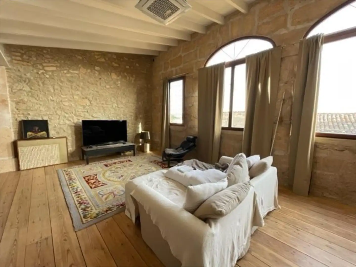 Living room of Detached homes for sale in Porreres  with Air Conditioner, Terrace and Balcony