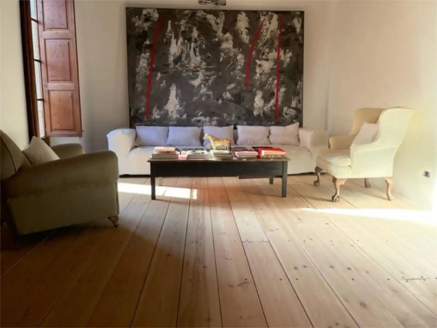 Living room of Detached homes for sale in Porreres  with Air Conditioner, Terrace and Balcony