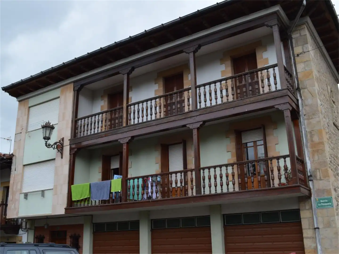 Exterior view of Flat for sale in Villacarriedo  with Heating, Parquet flooring and Storage room