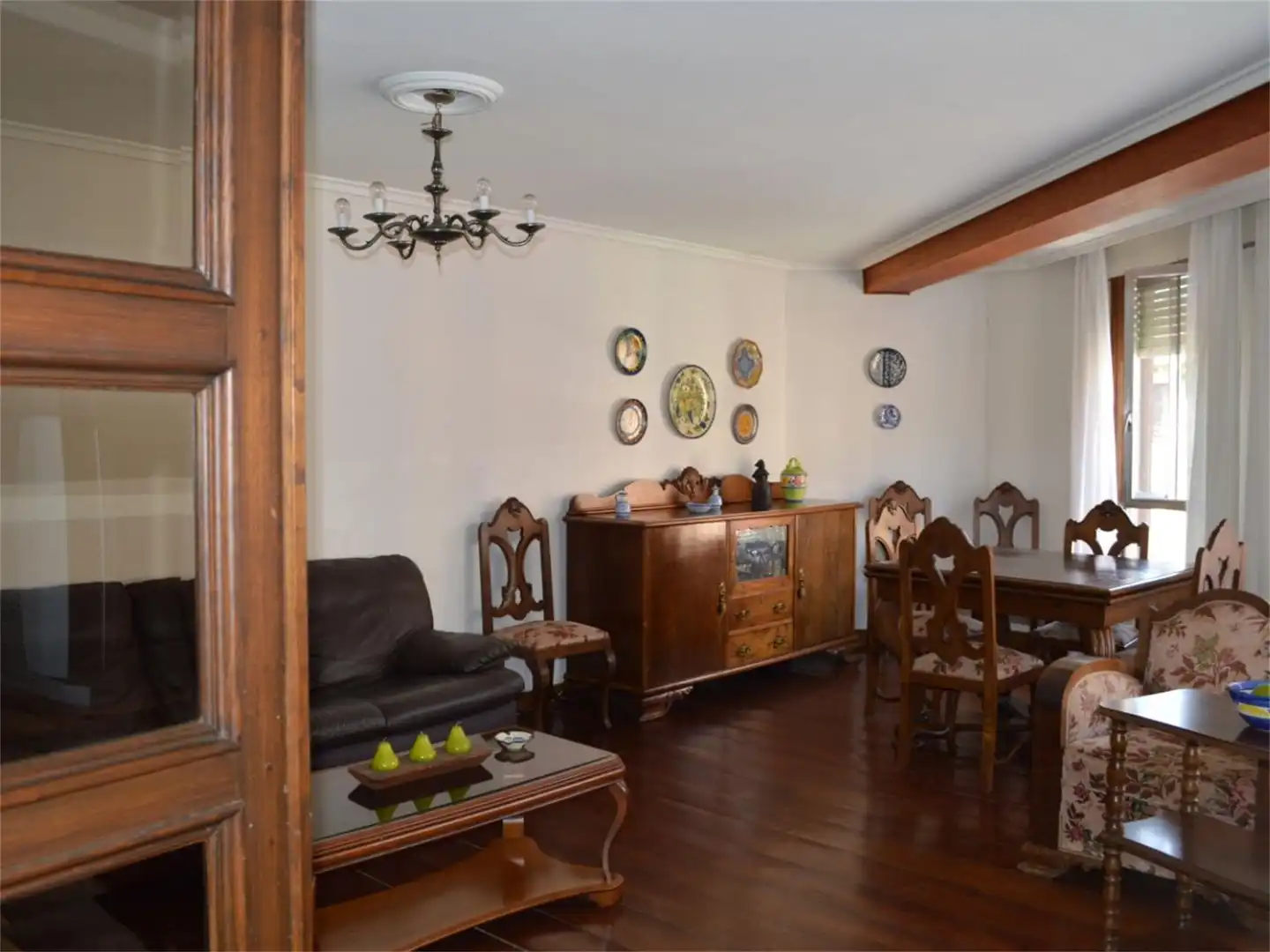 Dining room of Flat for sale in Villacarriedo  with Heating, Parquet flooring and Storage room