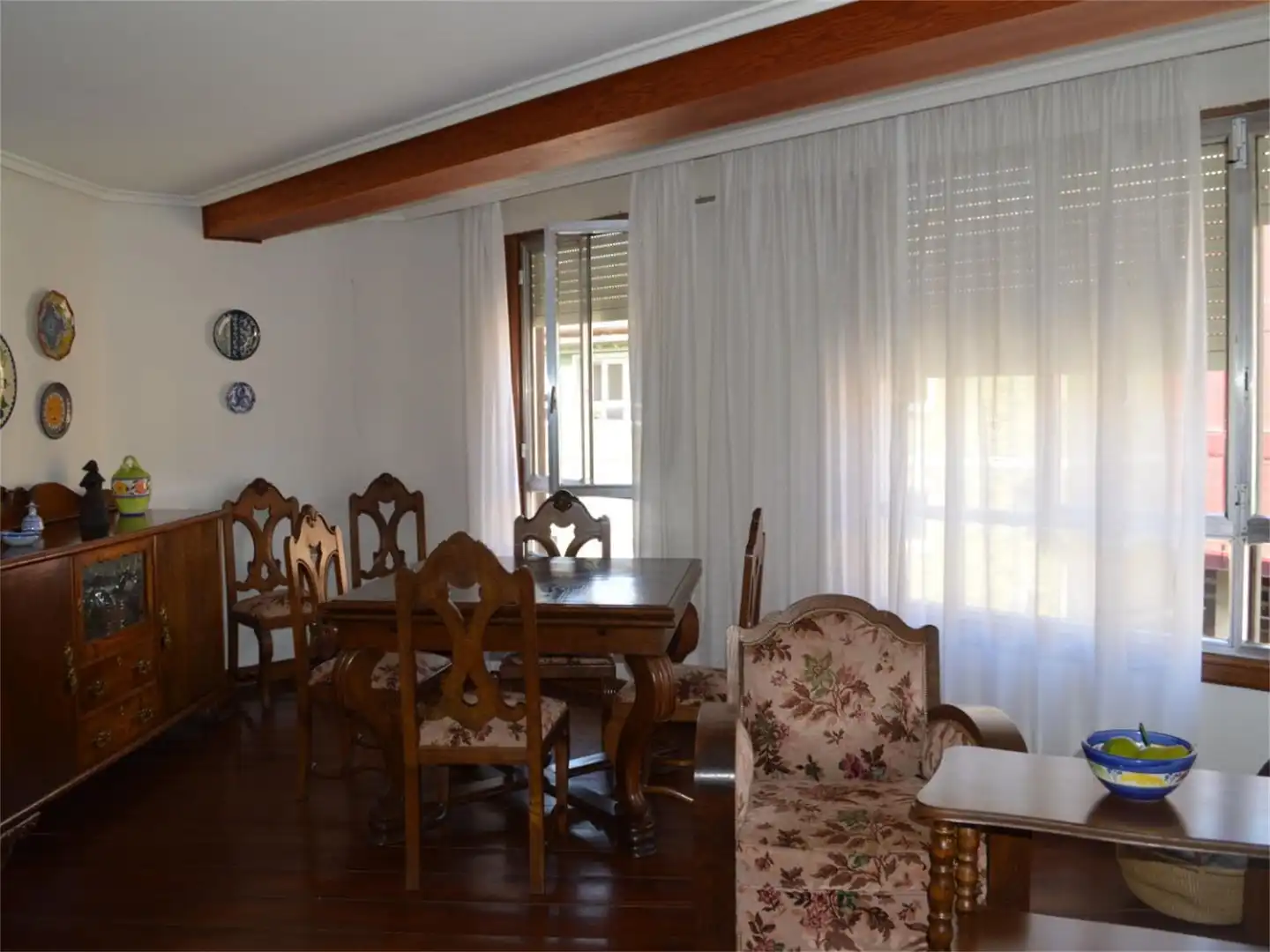 Dining room of Flat for sale in Villacarriedo  with Heating, Parquet flooring and Storage room