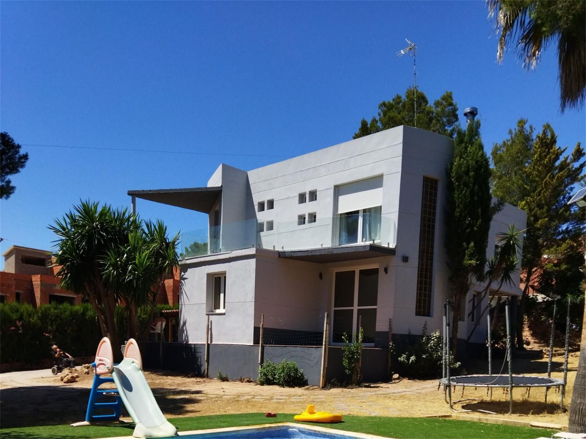 Exterior view of Flat for sale in Náquera  with Air Conditioner, Heating and Private garden