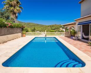 Swimming pool of House or chalet for sale in Jávea / Xàbia  with Air Conditioner and Swimming Pool