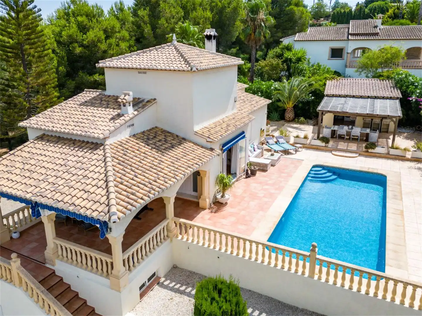 Houses for sale in Calle Platón, 13, Partides comunes - Adsubia Exterior view of Houses for sale in Jávea / Xàbia with Air Conditioner, Heating and Swimming Pool