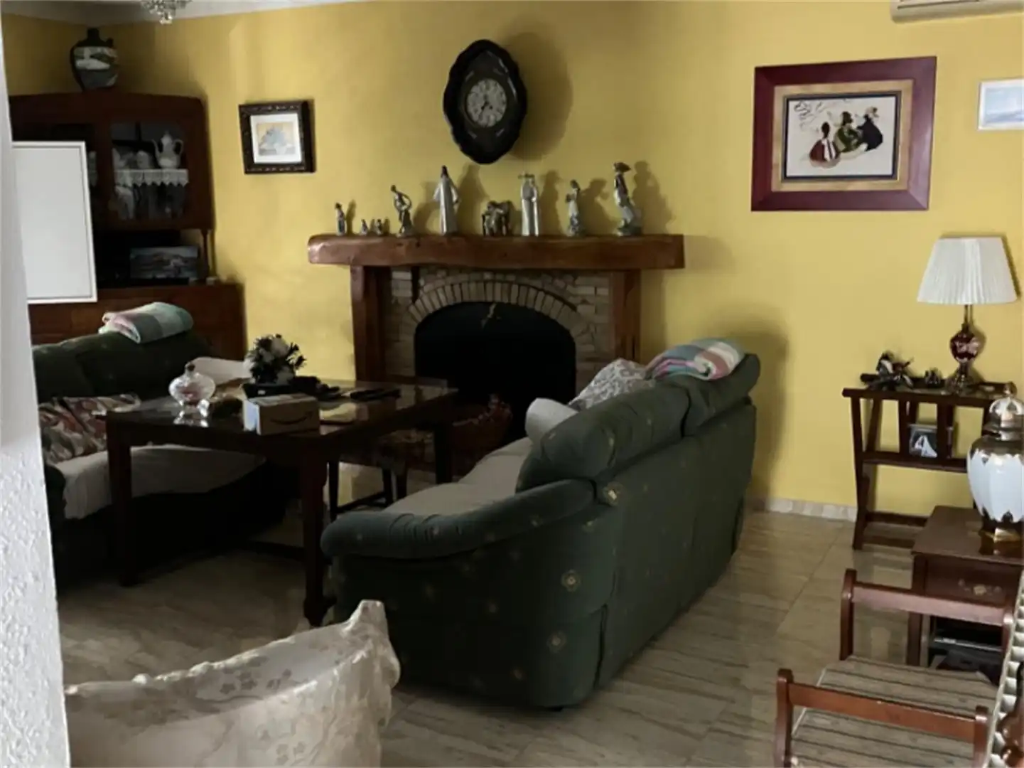 Sala d'estar de Casa o xalet en venda en Constantina amb Aire condicionat, Calefacció i Jardí privat