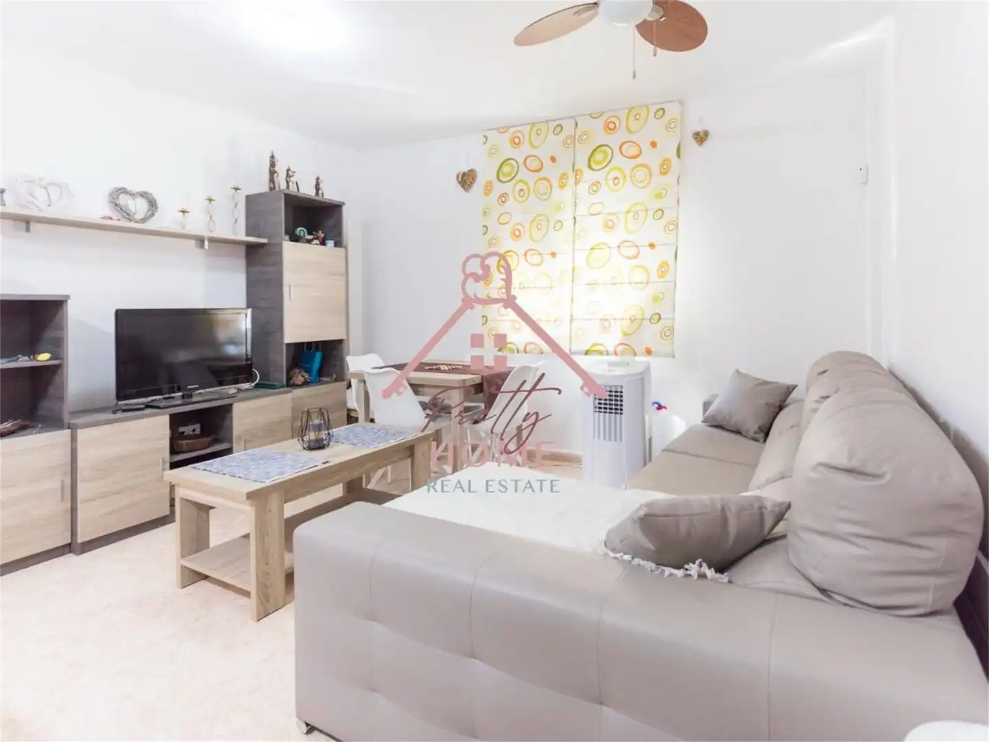 Living room of Flat for sale in Mazarrón  with Air Conditioner, Heating and Furnished