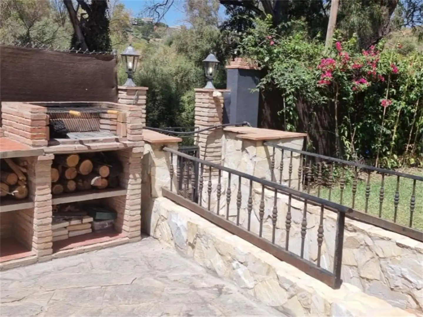 Terrassa de Casa o xalet de lloguer en Marbella amb Jardí privat, Terrassa i Piscina