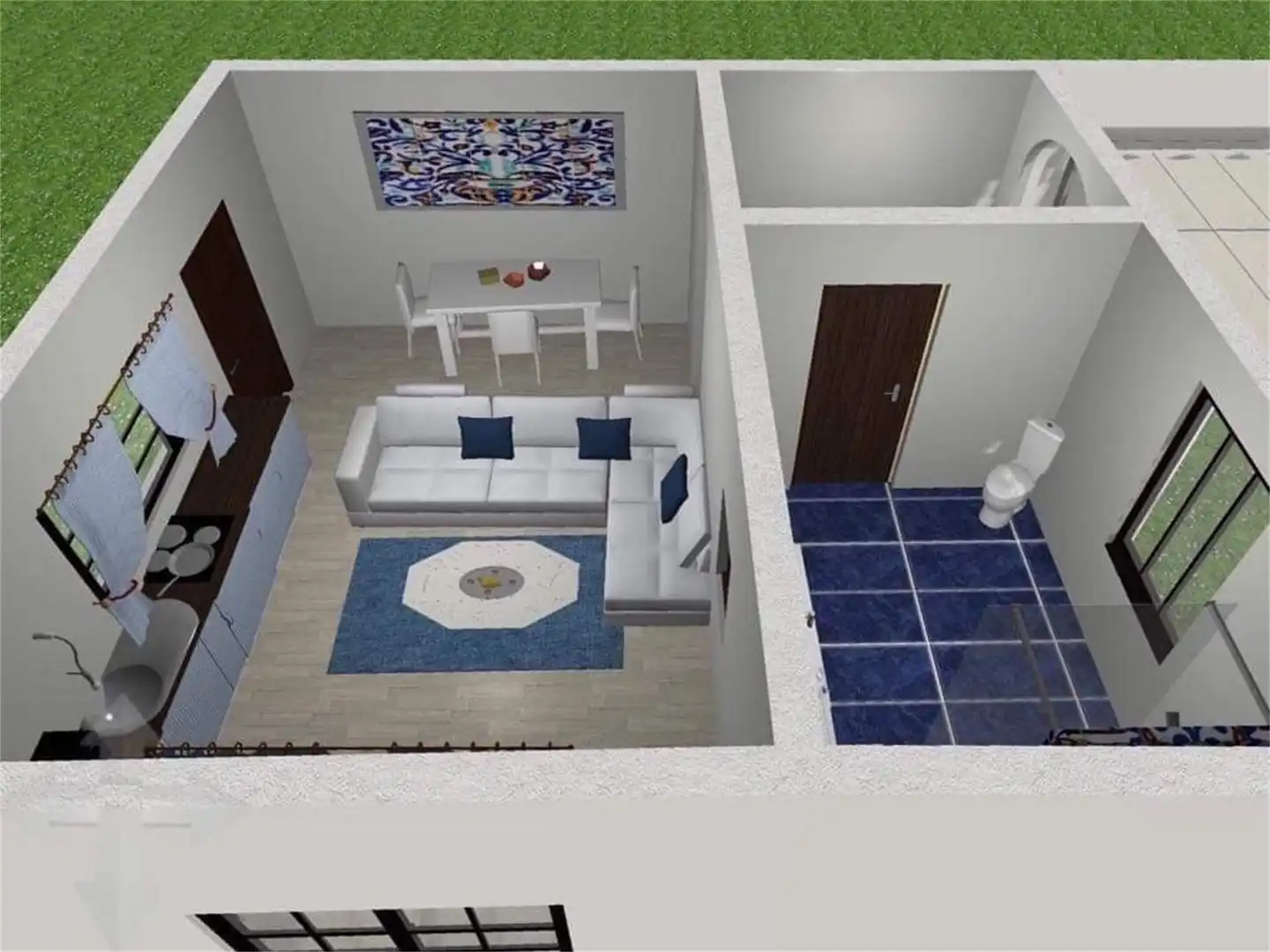 Sala de estar de Planta baja en venta en Iznájar