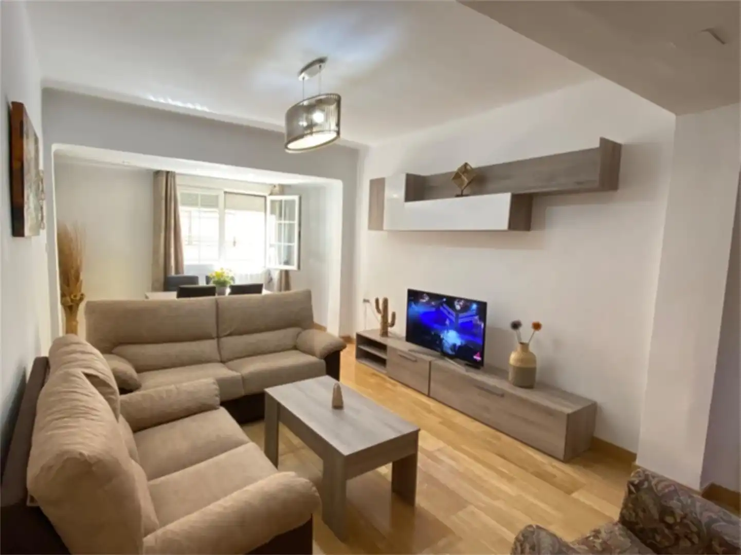 Flat for rent in Calle Molinos, 54, San Matías - Realejo Living room of Flat for rent in Granada with Air Conditioner, Heating and Parquet flooring