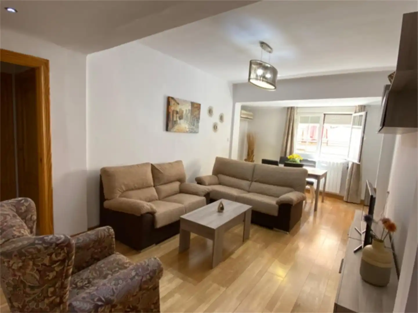 Flat for rent in Calle Molinos, 54, San Matías - Realejo Living room of Flat for rent in Granada with Air Conditioner, Heating and Parquet flooring