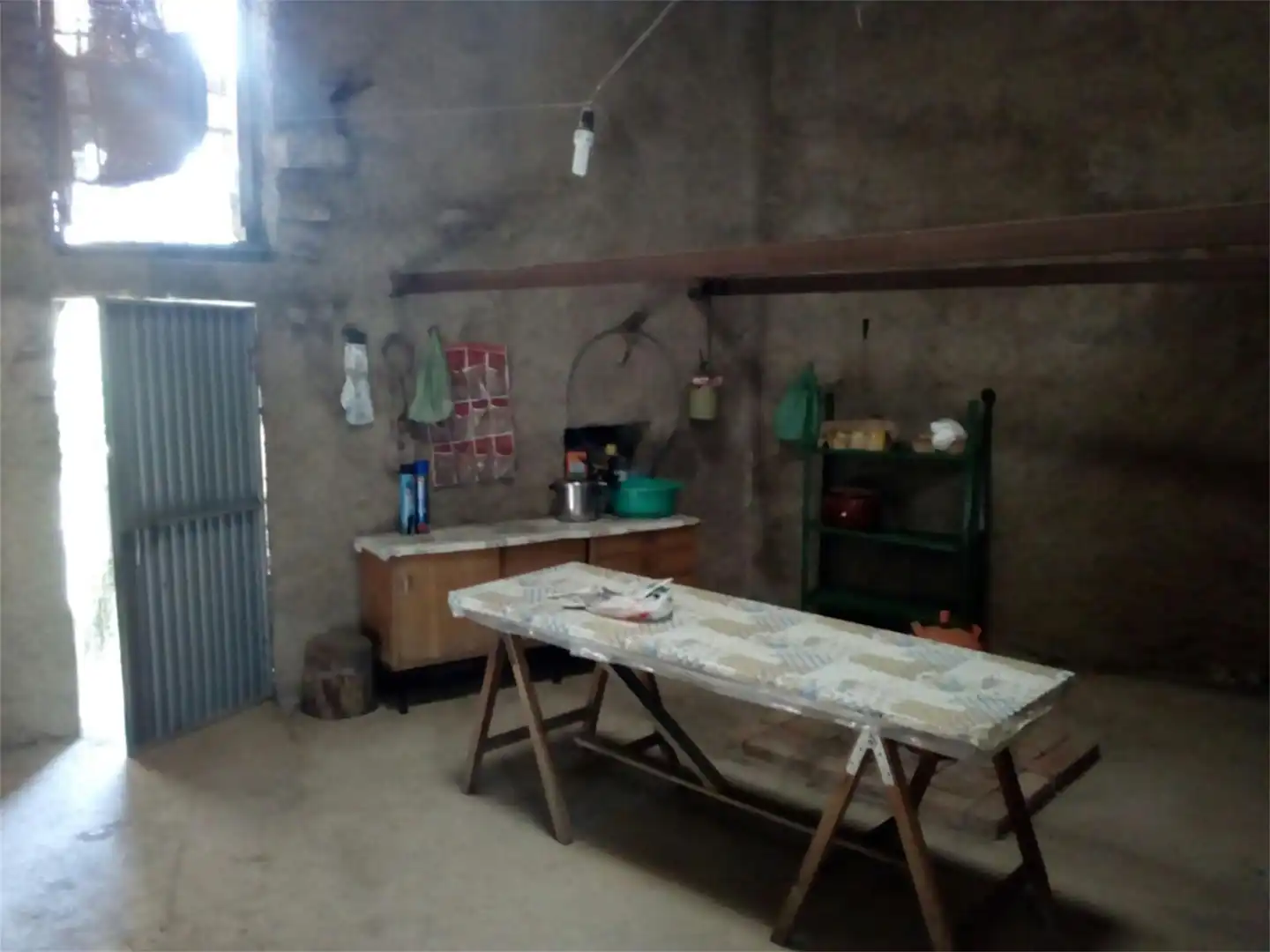 Küche von Einfamilien-Reihenhaus zum Verkauf in Caminomorisco mit Möbliert, Ofen und Waschmaschine