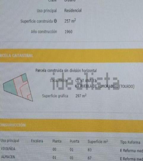 Casa o xalet en venda a Calle Santa Ana, 36, La Puebla de Almoradiel, Toledo - imatge 2 Foto 2 de Casa o xalet en venda a Calle Santa Ana, 36, La Puebla de Almoradiel, Toledo