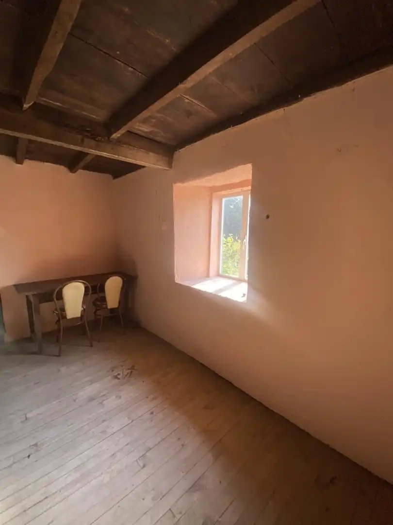 Finca rústica en venta en Taín, Lalín Comedor de Finca rústica en venta en Lalín con Jardín privado y Parking comunitario