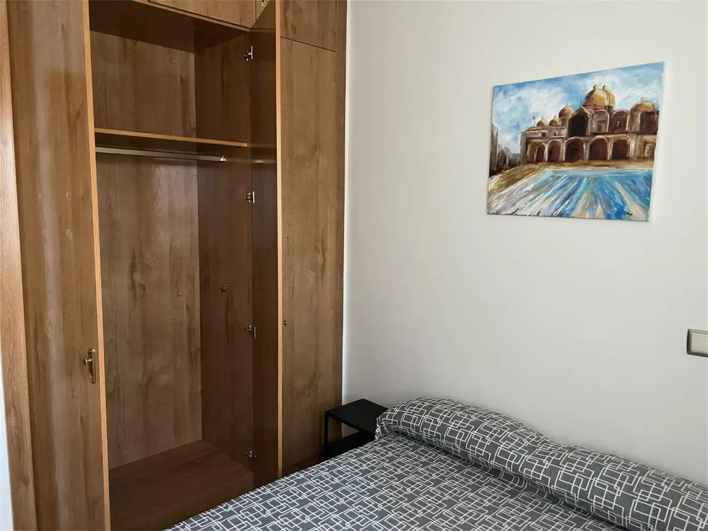 Bedroom of Houses for share in Arroyomolinos (Madrid)  with Air Conditioner, Heating and Private garden